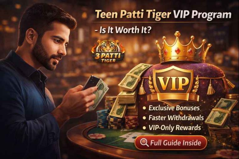 Teen Patti TIger Vip program